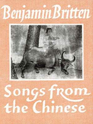 BRITTEN - SONGS FROM THE CHINESE HIGH VOICE/GUITAR