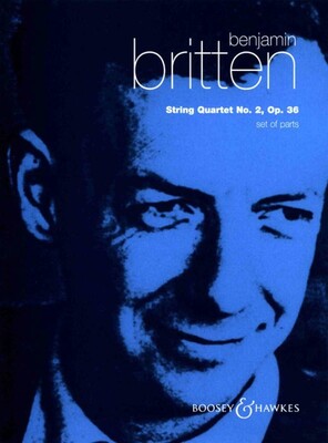 BRITTEN - STRING QUARTET NO 2 OP 36 PARTS