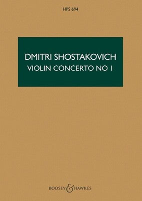 CONCERTO NO 1 VIOLIN OP 77 (ORIG OP 99 STUDY SC