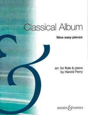 CLASSICAL ALBUM 9 EASY PIECES FLUTE/PIANO