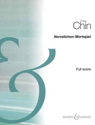 CHIN - ACROSTIC WORDPLAY SOPRANO/ENSEMBLE FULL SCORE
