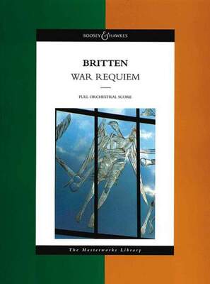 BRITTEN - WAR REQUIEM OP 66 FULL SCORE MASTERWORKS