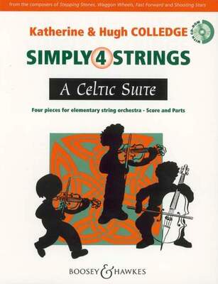 CELTIC SUITE SIMPLY 4 STRINGS SC/PNO ACCOMP/CDRO