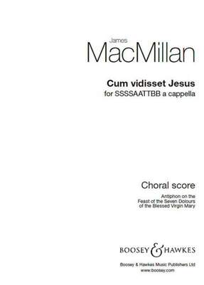 CUM VIDISSET JESUS SATB DIV A CAPPELLA