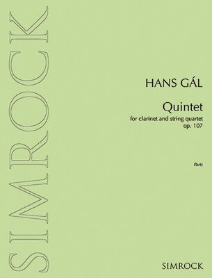 CLARINET QUINTET OP107