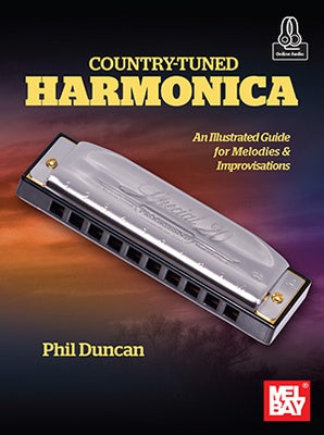 COUNTRY TUNED HARMONICA BK/OLA