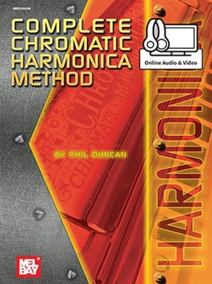 COMPLETE CHROMATIC HARMONICA METHOD BK/OLM