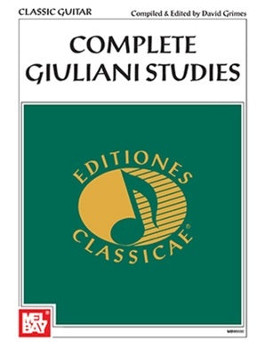 COMPLETE GIULIANI STUDIES FOR GUITAR