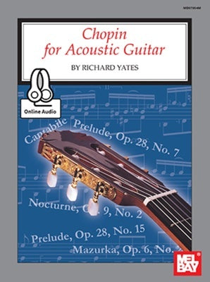 CHOPIN FOR ACOUSTIC GUITAR BK/OA