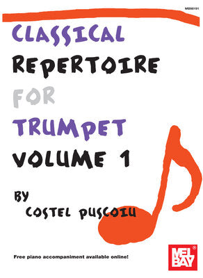 CLASSICAL REPERTOIRE FOR TRUMPET VOL 1