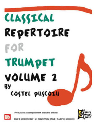 CLASSICAL REPERTOIRE FOR TRUMPET VOL 2