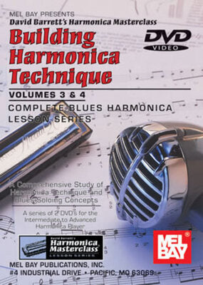 BUILDING HARMONICA TECHNIQUE VOL 3 & 4 DVD