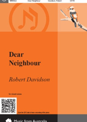 DEAR NEIGHBOUR SATB/PIANO