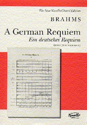 BRAHMS - GERMAN REQUIEM OP 45 VOCAL SCORE ENG/GER