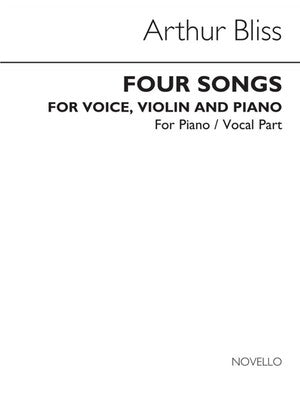 BLISS FOUR SONGS VCE/VLN/PF(ARC)