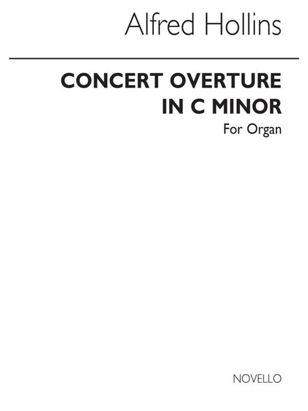 HOLLINS CONCERT OVERTURE CM ORGAN(ARC)