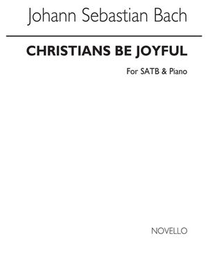 CHRISTIANS BE JOYFUL SATB/PIANO