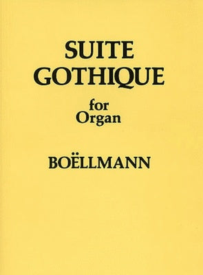 BOELLMANN SUITE GOTHIQUE ORGAN