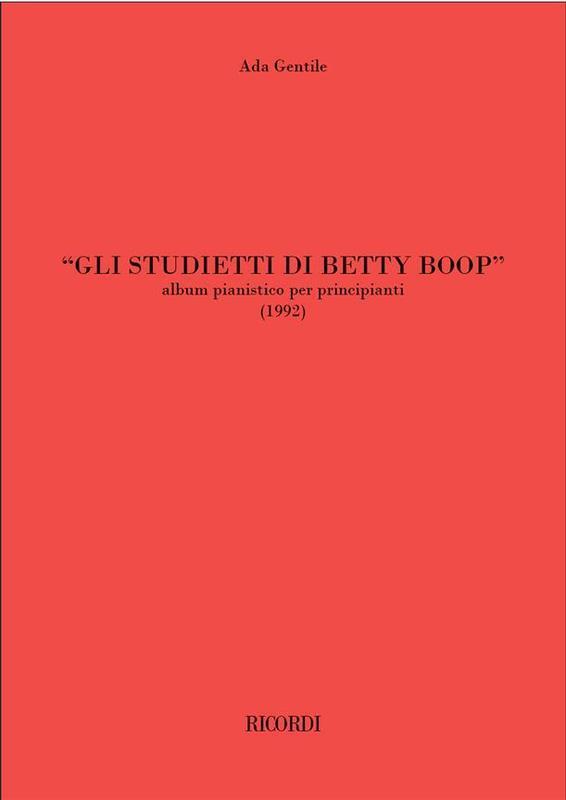 GENTILE - GLI STUDIETTI DI BETTY BOOP PIANO