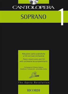 CANTOLOPERA SOPRANO 1 BK/CD