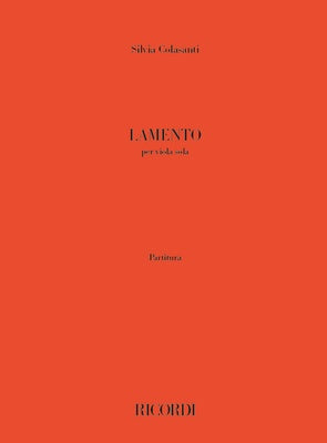 COLASANTI - LAMENTO FOR VIOLA SOLO (POD)