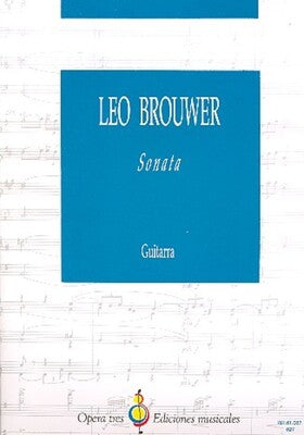 BROUWER - SONATA FOR GUITAR SOLO