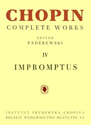 CHOPIN - IMPROMPTUS ED PADEREWSKI CW IV