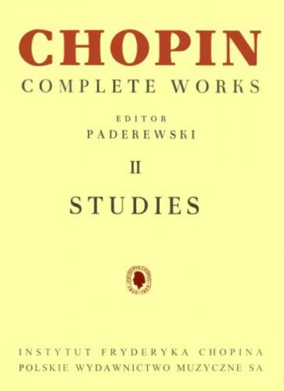 CHOPIN - ETUDES ED PADEREWSKI CW II