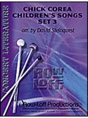 CHICK COREA CHILDRENS SONGS SET 3 PERCUSSION ENSEMBLE
