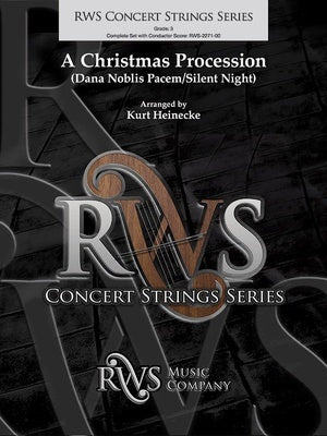 A CHRISTMAS PROCESSION STRING ORCHESTRA SO3 OVERSIZE SCORE