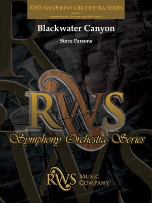 BLACKWATER CANYON FOR FULL ORCHESTRA SO4 SC/PTS