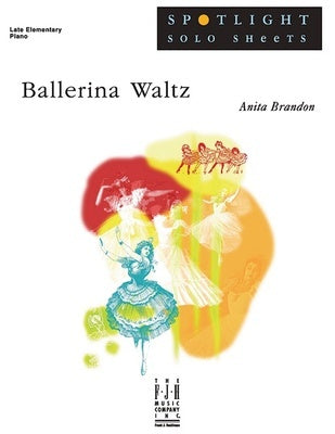 BRANDON - BALLERINA WALTZ LATE ELEMENTARY PIANO SHEET