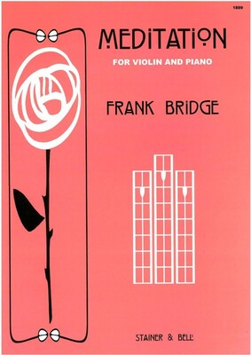 BRIDGE - MEDITATION FOR VIOLIN/PIANO