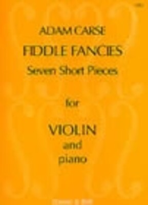 CARSE - FIDDLE FANCIES FOR VIOLIN/PIANO