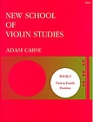 CARSE - NEW SCHOOL OF VIOLIN STUDIES BK 5