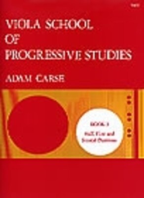 CARSE - VIOLA SCHOOL OF PROGRESSIVE STUDIES BK 3