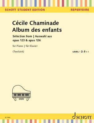 CHAMINADE - ALBUM DES ENFANTS SELECTIONS OP 123/126 PIANO