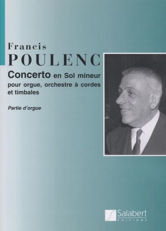 ORGAN CONCERTO G MIN ORGAN PART