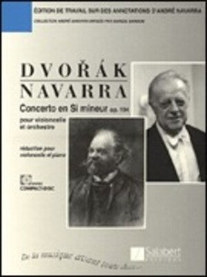 CELLO CONCERTO IN B MINOR OP 104 ED NAVARRA BK/C