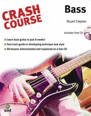 CRASH COURSE BASS BK/CD