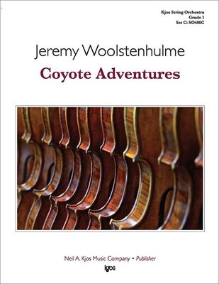 COYOTE ADVENTURES FOR STRING ORCHESTRA SO1 SC/PTS
