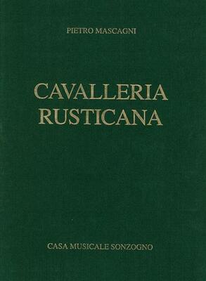 CAVALLERIA RUSTICANA VOCAL SCORE