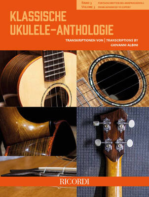 CLASSICAL UKULELE ANTHOLOGY VOL 3 ADVANCED TO EXPERT