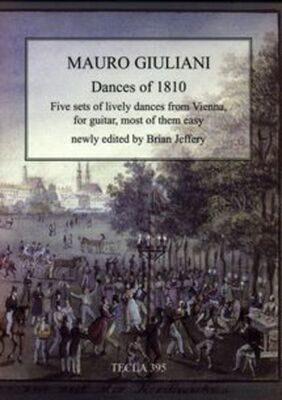 DANCES OF 1810 GUITAR SOLO SOFTCOVER