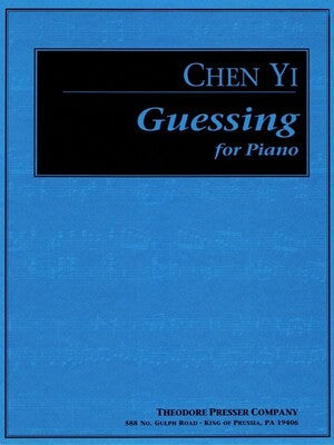 CHEN YI - GUESSING FOR PIANO