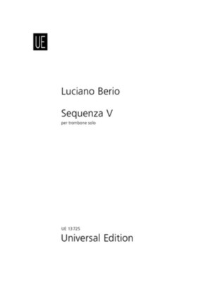 BERIO - SEQUENZA V FOR TROMBONE SOLO