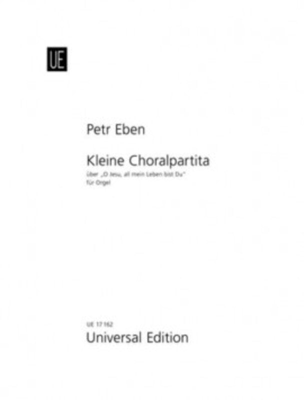 EBEN - SMALL CHORALE PARTITA O JESU ALL MEIN LEBEN ORGAN