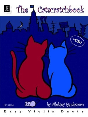 CAT SCRATCH BOOK 2 VLN BK/CD