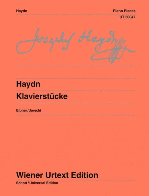 HAYDN - PIANO PIECES URTEXT