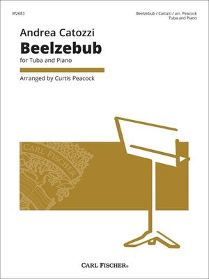 CATOZZI - BEELZEBUB TUBA/PIANO